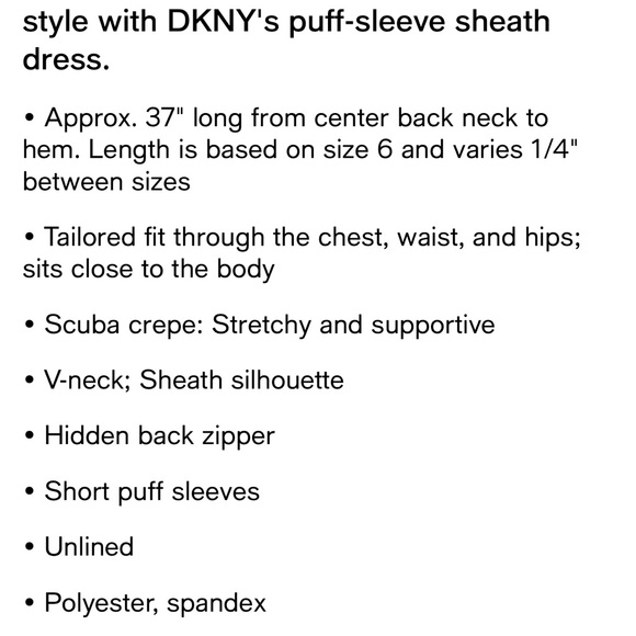 DKNY V-Neck Cap Sleeve Sheath Dress in Raspberry. - Picture 10 of 11